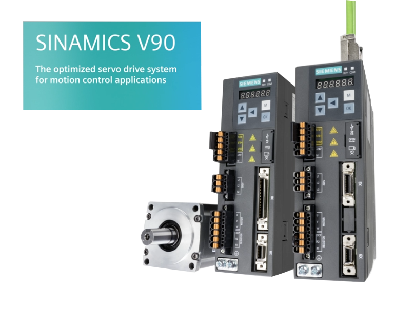 Siemens V90 servo drive system